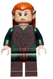 LEGO Tauriel, Dark Green and Dark Brown Outfit minifigure