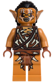 LEGO Gundabad Orc - Hair minifigure