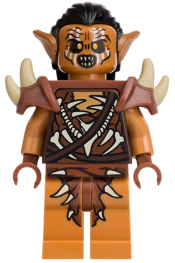 LEGO Gundabad Orc - Hair and Shoulder Spikes minifigure