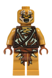 LEGO Gundabad Orc - Bald minifigure
