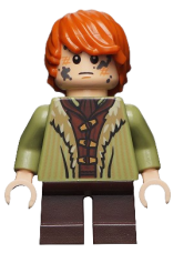 LEGO Bain Son of Bard - Coat with Fur Trim minifigure