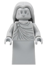LEGO Elf Statue - Straight Hair, Skirt minifigure