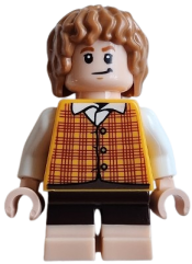 LEGO Meriadoc Brandybuck (Merry) - Bright Light Orange Vest set