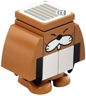 LEGO Monty Mole minifigure