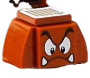 LEGO Goomba, Angry, Looking Down minifigure