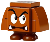 LEGO Goomba, Angry, Looking Left minifigure