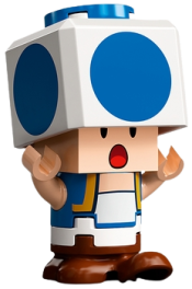 LEGO Blue Toad minifigure