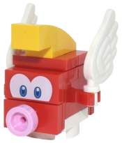LEGO Cheep Cheep - Red Lower Face minifigure