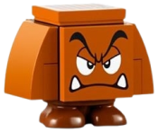 LEGO Goomba - Angry, Eyelids minifigure