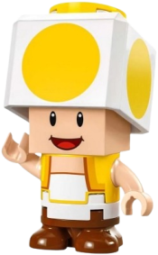 LEGO Yellow Toad - Standing minifigure