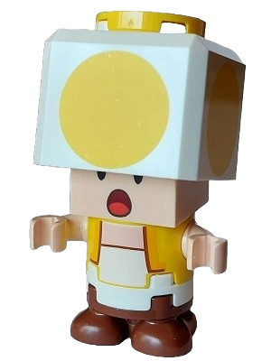 LEGO Yellow Toad - Surprised minifigure