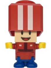 LEGO Toad - Pit Crew Uniform set