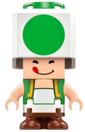 LEGO Green Toad - Closed Eyes, Tongue set