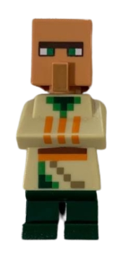 LEGO Villager (Farmer) - Tan Top minifigure