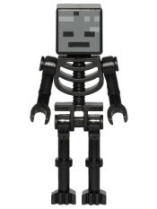 LEGO Wither Skeleton - Bent Arms minifigure