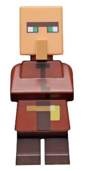 LEGO Villager - Dark Tan Pouch minifigure