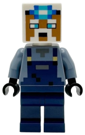 LEGO Miner - Dark Blue Overalls set