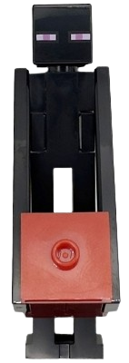 LEGO Enderman - Dark Red Block with Red Top set