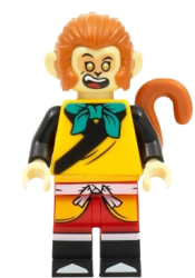 LEGO Monkey King - Bright Light Orange Tunic minifigure