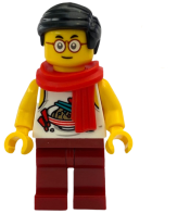 LEGO Mr. Tang - Dark Red Legs minifigure