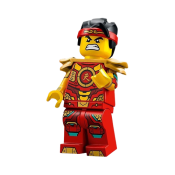 LEGO Monkie Kid - Battle Armor, Pearl Gold Shoulder Pads minifigure