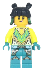 LEGO Mei - Neon Yellow Armor minifigure