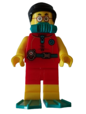 LEGO Mr. Tang - Red Diving Suit minifigure