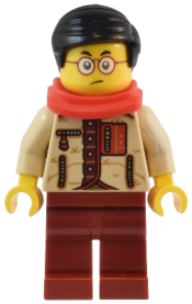 LEGO Mr. Tang - Tan Jacket minifigure