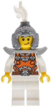 LEGO Celestial Warrior - Flat Silver Helmet set