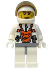 LEGO Mars Mission Astronaut with Helmet and Cheek Lines minifigure