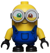 LEGO Minion Bob - Blue Overalls, Eyelids set