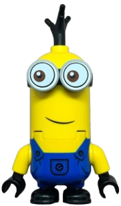 LEGO Minion - Tall, Blue Overalls, Eyes Looking Sideways minifigure