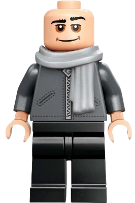 LEGO Gru - Dark Bluish Gray Jacket minifigure