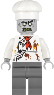 LEGO Zombie Chef minifigure