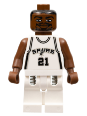 LEGO NBA Tim Duncan, San Antonio Spurs #21 minifigure