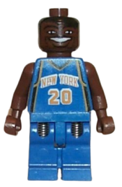 LEGO NBA Allan Houston, New York Knicks #20 minifigure