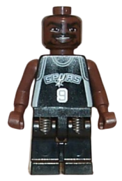 LEGO NBA Tony Parker, San Antonio Spurs #9 minifigure