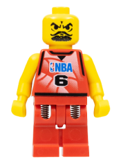 LEGO NBA Player, Number 6 minifigure