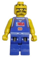 LEGO NBA Player, Number 9 minifigure