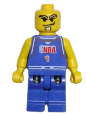 LEGO NBA Player, Number 1 minifigure