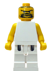 LEGO NBA  Player White Torso, White Legs #2 minifigure