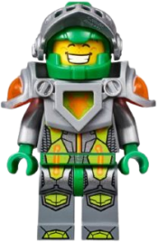 LEGO Aaron - Flat Silver Visor minifigure