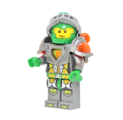 LEGO Aaron - Flat Silver Visor, Clip on Back minifigure