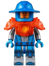 LEGO Royal Soldier / Guard - Trans-Neon Orange Armor minifigure