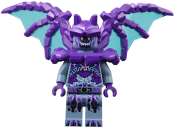 LEGO Gargoyle - Wings with Dark Purple Bones minifigure