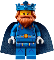 LEGO King Halbert - Blue Crown and Robes minifigure