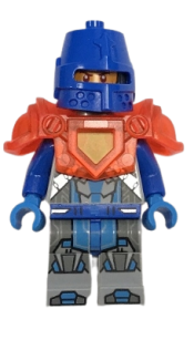 LEGO King's Guard - Trans-Neon Orange Breastplate minifigure