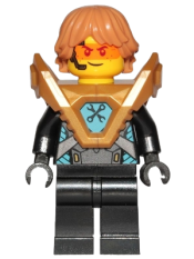 LEGO Robin Underwood - Pearl Gold Armor, Hair minifigure