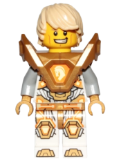 LEGO Lance - Hair, Pearl Gold Armor minifigure