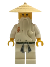 LEGO Wu Sensei - The Golden Weapons minifigure
